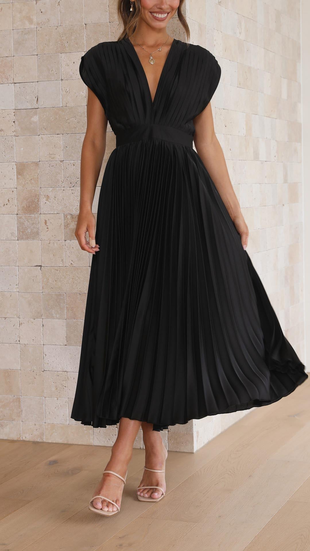 Marianne | Abito elegante a pieghe