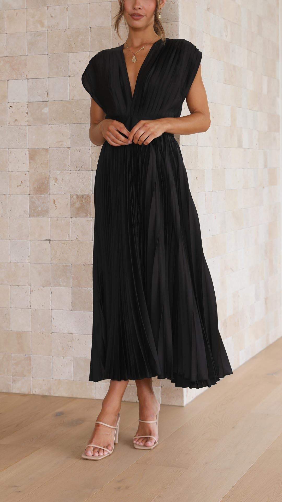 Marianne | Abito elegante a pieghe