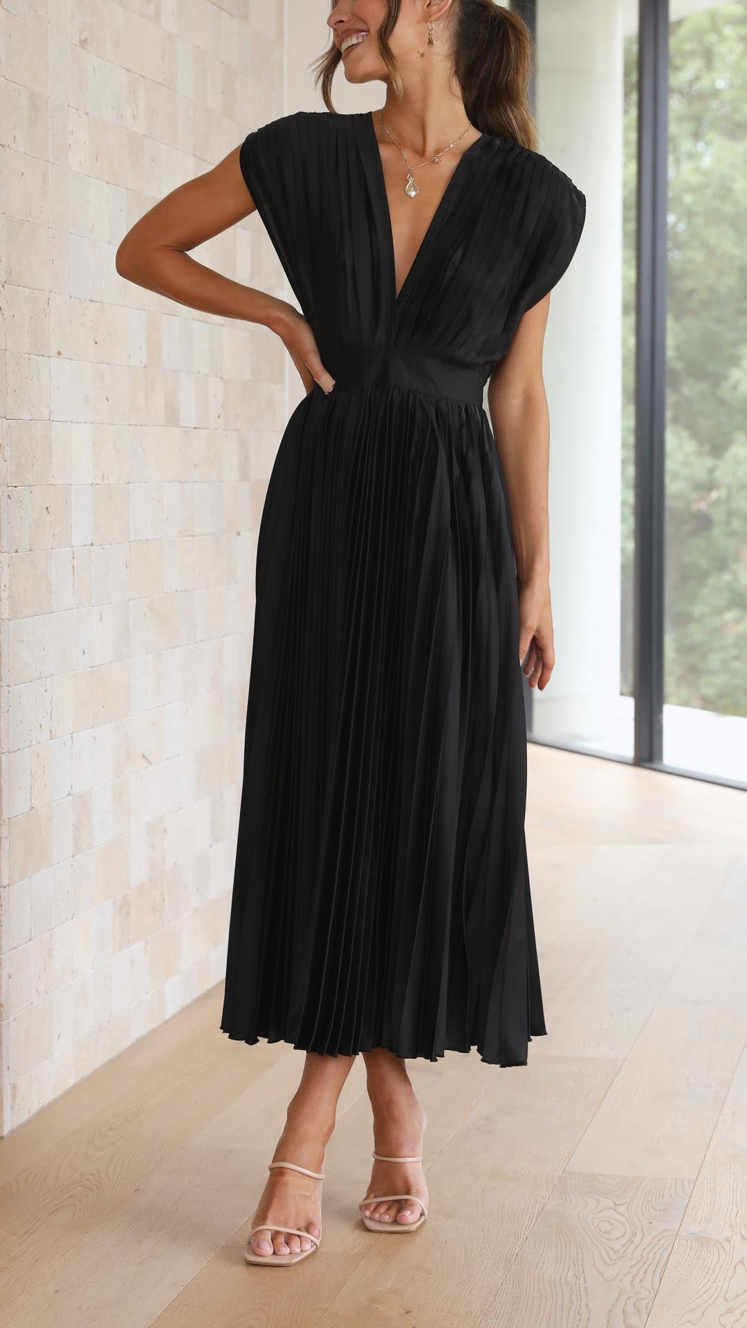 Marianne | Abito elegante a pieghe