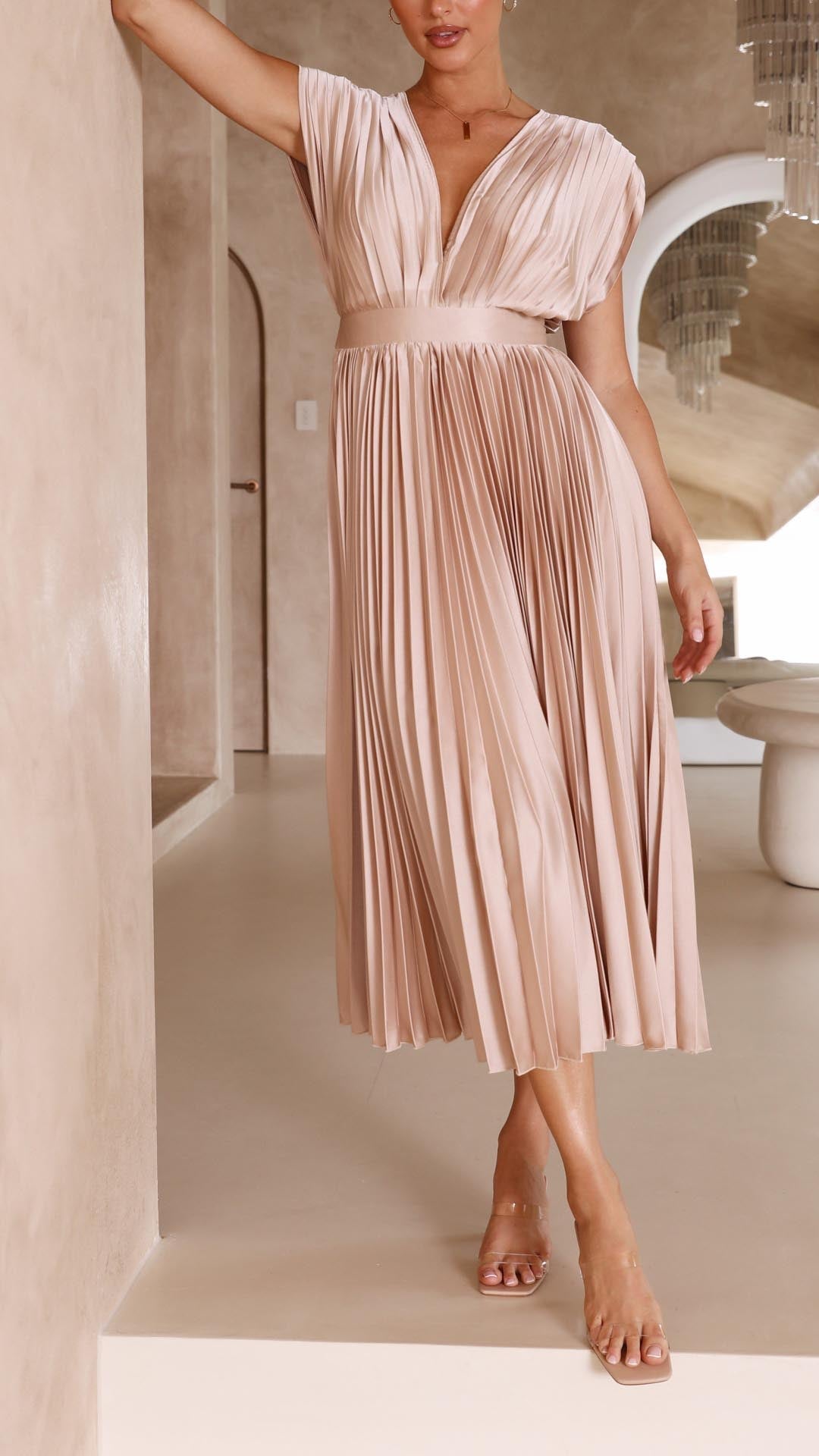 Marianne | Abito elegante a pieghe