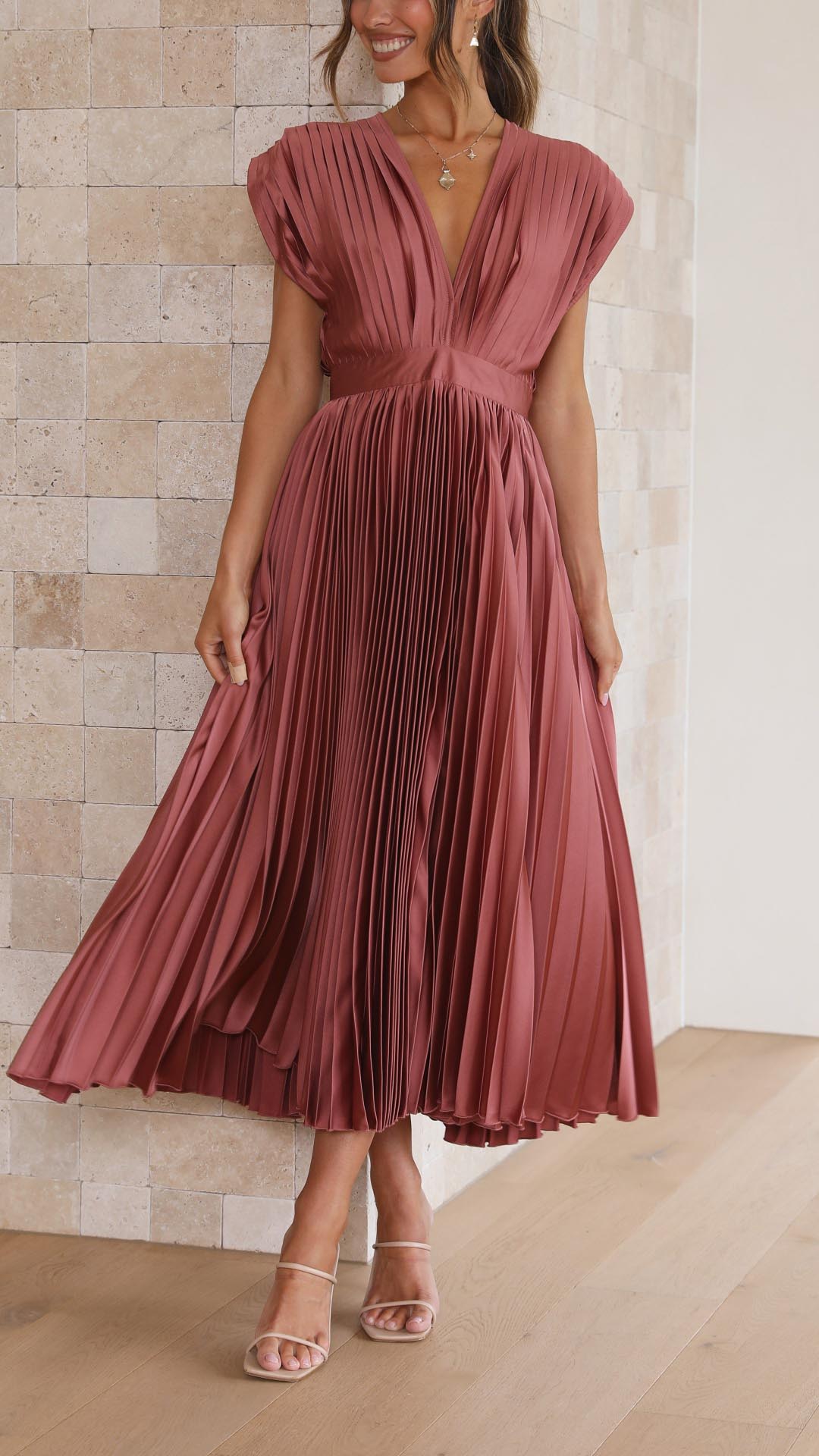 Marianne | Abito elegante a pieghe