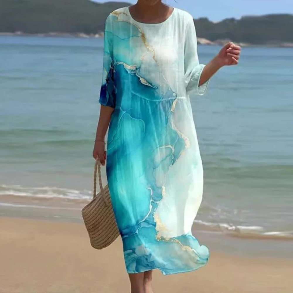 Natalia | Abito Elegante che Nasconde la Pancia