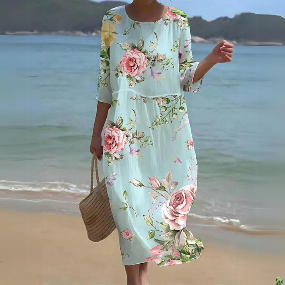 Natalia | Abito Elegante che Nasconde la Pancia