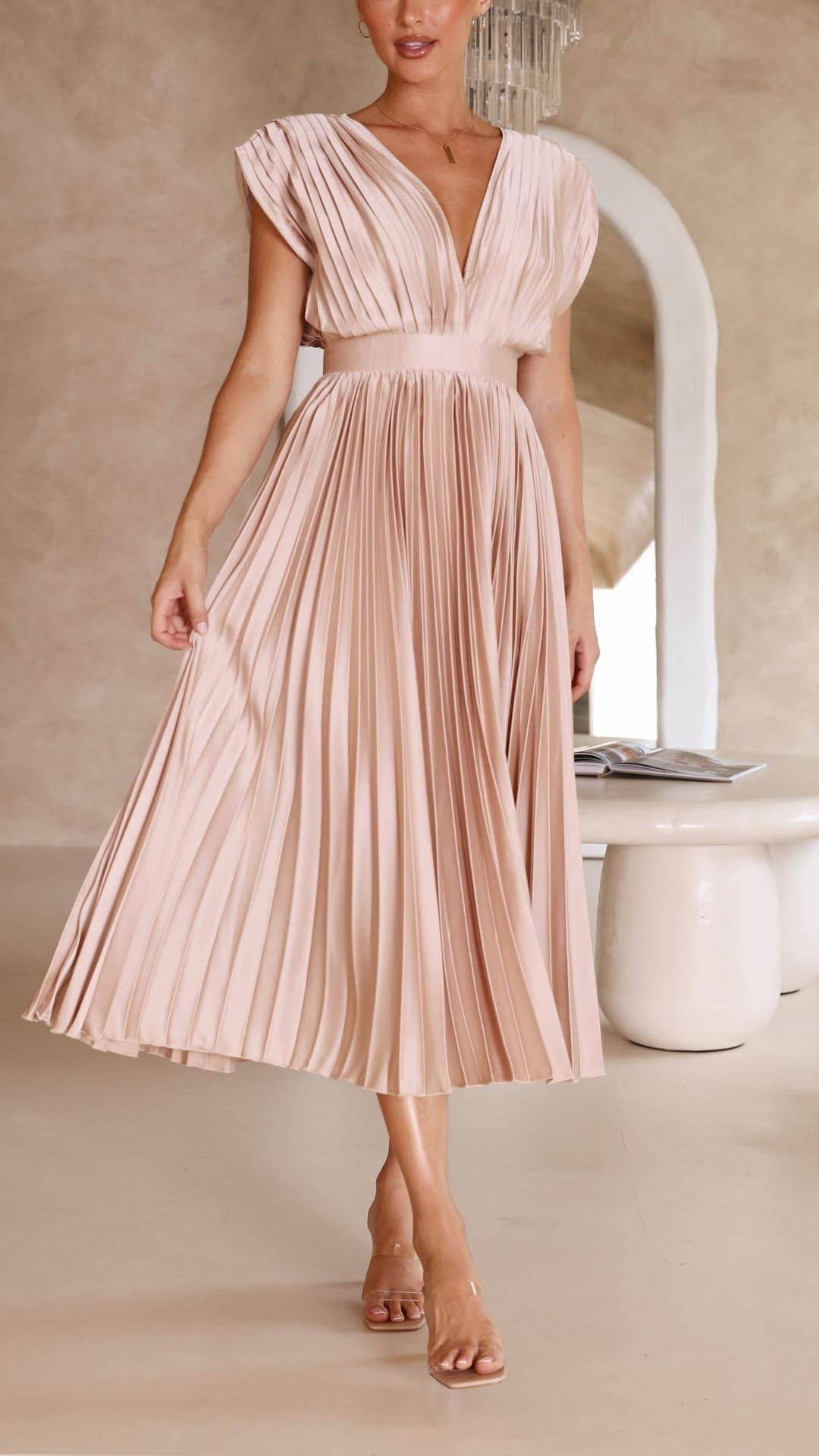 Marianne | Abito elegante a pieghe